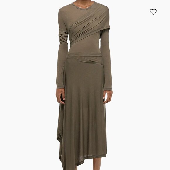 Helmut Lang Protection Midi Dress - Picture 1 of 4